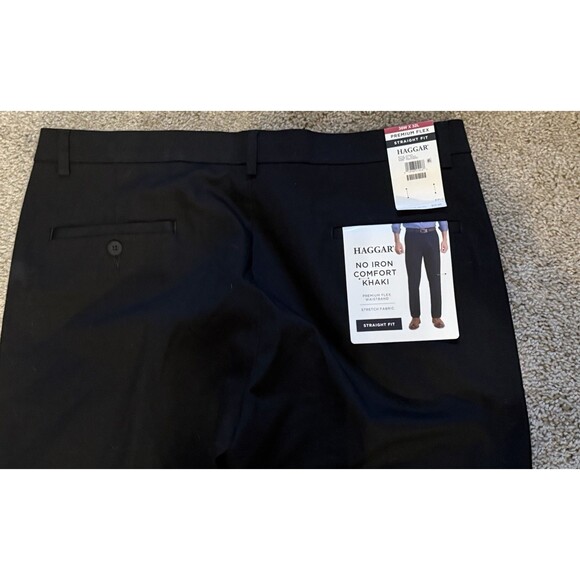 Hagger Men’s Size 36 x 32 pants Premium Flex stretch comfort stretch NWT - Picture 8 of 9